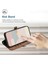 Kart Yuvası Standı ile IPhone 16 Pro Pu Deri Manyetik Kapatma Için Kılıf (Yurt Dışından) 5