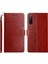 Sony Xperia 10 Vı Için Flip Case Deri Cüzdan Kapak Çevirin Kitap Katlanır Tpu (Yurt Dışından) 1