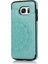 Samsung Galaxy S7 Kenar Desen Çiçek Pu Için Kart Tutucu Kılıf ile Cüzdan (Yurt Dışından) 1