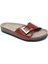 K10280DK Kifidis Soft Step Kadın Deri Mantar Terlik 36-41 2
