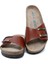 K10280DK Kifidis Soft Step Kadın Deri Mantar Terlik 36-41 3