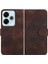 Xiaomi Redmi 13 Için Flip Case Geometrik Desen Darbeye Deri Kılıf Pu (Yurt Dışından) 1