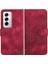 Oppo Flip 12 5g Geometrik Desen Flip Iş Pu Deri Için Flip Case (Yurt Dışından) 1