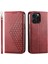 IPhone 15 Için Flip Case Pro Max El Kayışı Standı Günlük Kullanım Eşkenar Dörtgen Şekli (Yurt Dışından) 1