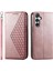 Samsung Galaxy Flip Eşkenar Dörtgen Şekli El Kayışı Cüzdan Günlük Kullanım Için Flip Case (Yurt Dışından) 1