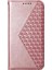 IPhone 15 Için Flip Case Pro El Kayışı Günlük Kullanım Eşkenar Dörtgen Şekli Standı Cüzdan (Yurt Dışından) 4