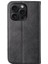 IPhone 15 Için Flip Case Pro El Kayışı Günlük Kullanım Eşkenar Dörtgen Şekli Standı Cüzdan (Yurt Dışından) 5