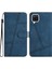 Samsung Galaxy A12 Flip Folio Kart Yuvaları Için Flip Case Tutucu Manyetik Pu (Yurt Dışından) 5