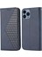 IPhone 14 Için Flip Case Cüzdan Standı Günlük Kullanım El Kayışı Eşkenar Dörtgen Şekli (Yurt Dışından) 5