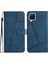 Samsung Galaxy A22 4g Tam Koruma Bilek Kayışı Kart Yuvaları Için Flip Case (Yurt Dışından) 5
