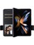 Samsung Galaxy Z Için Flip Case Fold 6 Kart Yuvaları Tutucu Manyetik Yan Pu (Yurt Dışından) 4