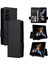 Samsung Galaxy Z Için Flip Case Fold 6 Kart Yuvaları Tutucu Manyetik Yan Pu (Yurt Dışından) 5