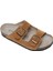 K10260SD Kifidis Soft Step Kadın Çift Bantlı Süet Mantar Terlik 36-41 2