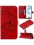Kart Yuvası Standı ile Realme C21Y Flip Kickstand Pu Deri Için Flip Case (Yurt Dışından) 1