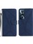 Realme C65 4g Için Flip Case Yüksek Kalite Tpu Dikiş Kabartmalı Yumuşak Pu (Yurt Dışından) 1
