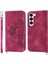 Samsung Galaxy S23 Darbeye Bileklik Kabartmalı Çoklu Için Flip Case (Yurt Dışından) 1