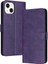 IPhone 14 Için Flip Case Artı Kickstand ile Saf Renk Pu Deri (Yurt Dışından) 1
