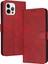 Toka Saf Renk Pu ile Kart Yuvası ile IPhone 12 Pro Max Için Flip Case (Yurt Dışından) 1