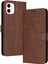 Toka Saf Renk Kickstand Pu Deri ile IPhone 11 Için Flip Case (Yurt Dışından) 5