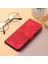 Samsung Galaxy M55 Darbeye Deri Kılıf Için Flip Case Geometrik Desen (Yurt Dışından) 4