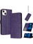 Kart Yuvası ile Toka Kickstand Saf Renk ile IPhone 13 Için Flip Case (Yurt Dışından) 1