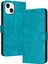 Kart Yuvası Saf Renk ile Toka Kickstand ile IPhone 14 Için Flip Case (Yurt Dışından) 1