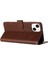 Kart Yuvası Saf Renk ile Toka Kickstand ile IPhone 14 Için Flip Case (Yurt Dışından) 3