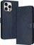 IPhone 13 Için Flip Case Pro Max Saf Renk Pu Deri Kickstand ile (Yurt Dışından) 1