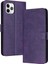 Kart Yuvası ile IPhone 11 Pro Max Saf Renk Pu Deri Için Flip Case (Yurt Dışından) 1