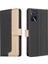 Oppo A16/A16S Rfıd Engelleme Kickstand Kart Yuvaları Tutucu Tpu Için Flip Case (Yurt Dışından) 5
