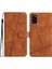 Samsung Galaxy Flip Cüzdan Pu Deri Tam Koruma Bilek Için Flip Case (Yurt Dışından) 5