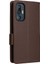 Htc U24 Pro 5g Pu Deri Kart Yuvaları Tutucu Cüzdan Yan Toka (Yurt Dışından) 3