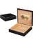 Mat Siyah Sedir Ağacı Humidor Puro Kutusu RD28 1