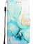 Huawei P Akıllı 2019 Mermer Desen Kickstand Pu Deri Cüzdan (Yurt Dışından) 1