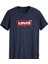 Levis Erkek Lacivert Bisiklet Yaka T-Shirt Beden: S 3