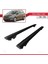 Ford Grand C-Max 2015-2019 Arası ile Uyumlu Hook Model Anahtar Kilitli Ara Atkı Tavan Barı Siyah 4