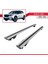 Peugeot 2008 2020 ve Sonrası ile Uyumlu Hook Model Anahtar Kilitli Ara Atkı Tavan Barı Gri 4