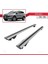 Ford Kuga 2013-2016 Arası ile Uyumlu Hook Model Anahtar Kilitli Ara Atkı Tavan Barı Gri 4
