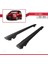 Fiat Panda 2012 ve Sonrası ile Uyumlu Hook Model Anahtar Kilitli Ara Atkı Tavan Barı Siyah 4