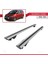 Volkswagen Touran 2003-2010 Arası ile Uyumlu Hook Model Anahtar Kilitli Ara Atkı Tavan Barı Gri 4