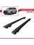 Mitsubishi Outlander 2013-2020 Arası ile Uyumlu Hook Model Anahtar Kilitli Ara Atkı Tavan Barı Siyah 4