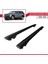 Jeep Grand Cherokee 2005-2010 Arası ile Uyumlu Hook Model Anahtar Kilitli Ara Atkı Tavan Barı Siyah 4