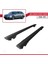 Opel Insignia Sports Tourer 2009-2017 Arası Hook Model Anahtar Kilitli Ara Atkı Tavan Barı Siyah 4
