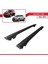 Chevrolet Trax 2013-2022 Arası ile Uyumlu Hook Model Anahtar Kilitli Ara Atkı Tavan Barı Siyah 4