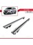 Kia Sedona / Grand Sedona (Yp) 2015-2020 Arası Hook Model Anahtar Kilitli Ara Atkı Tavan Barı Gri 4
