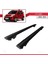 Fiat Fiorino 2008 ve Sonrası ile Uyumlu Hook Model Anahtar Kilitli Ara Atkı Tavan Barı Siyah 4
