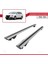 Volkswagen Passat (B6) Varıant 2005-2010 Arası Hook Model Anahtar Kilitli Ara Atkı Tavan Barı Gri 4