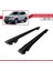 Ssangyong Rexton 2012-2017 Arası ile Uyumlu Hook Model Anahtar Kilitli Ara Atkı Tavan Barı Siyah 4