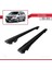 Kia Sedona / Grand Sedona (Yp) 2015-2020 Arası Hook Model Anahtar Kilitli Ara Atkı Tavan Barı Siyah 4