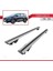 Hyundai Santa Fe (Tm) 2019-2023 Arası ile Uyumlu Hook Model Anahtar Kilitli Ara Atkı Tavan Barı Gri 4